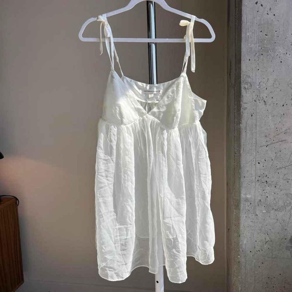 Vintage Victoria's Secret White Babydoll Nightie